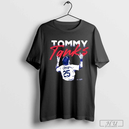 Tommy Tanks Edman Los Angeles Dodgers MLB t-shirt