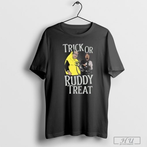 Trick Or Ruddy Treat Happy Halloween 2024 T-shirt