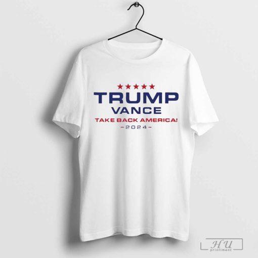 Official Trump vance take back America 2024 T-shirt