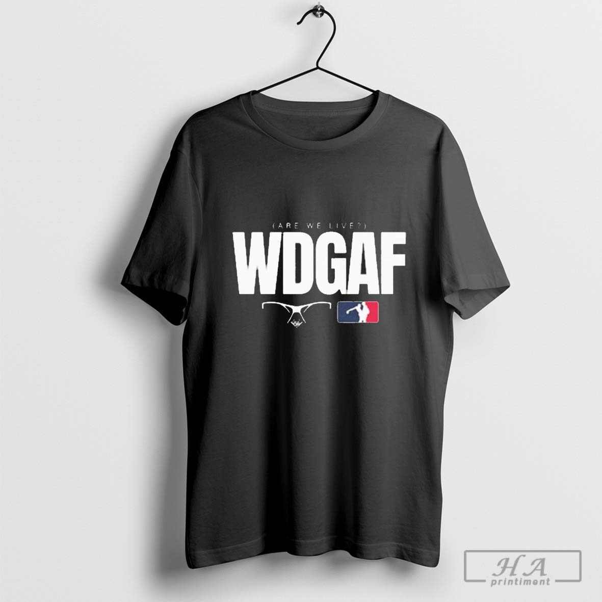 Official Wdgaf Are We Live Los Angeles Dodgers Baseball T Shirt