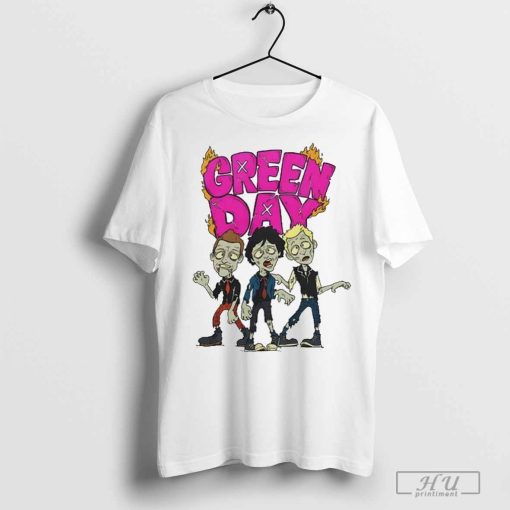 Official Walking Green Day Zombie Shirt