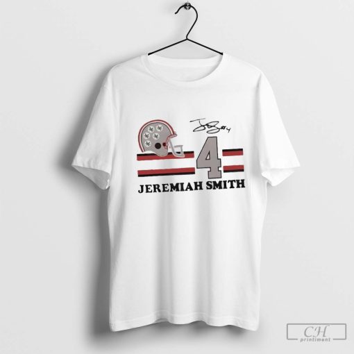 Ohio State Jeremiah Smith #4 signature shirt