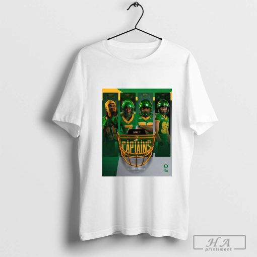 Oregon Ducks At Purdue Boilermakers Game 7 Captains T-shirt