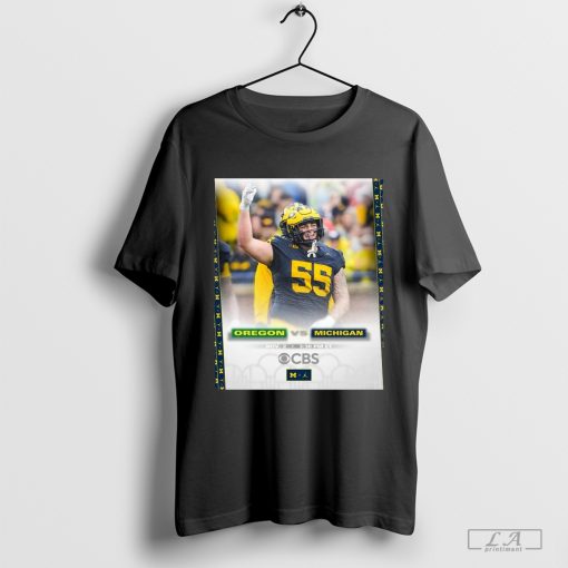 Oregon Ducks VS Michigan Wolverines November 2, 2024 Matchup Set Shirt