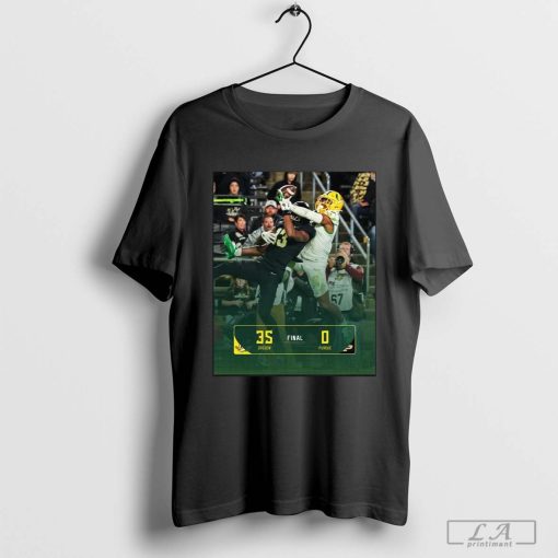 Oregon Ducks Wins 35-0 Purdue Football 2024 Game 7 Final Score Shirt