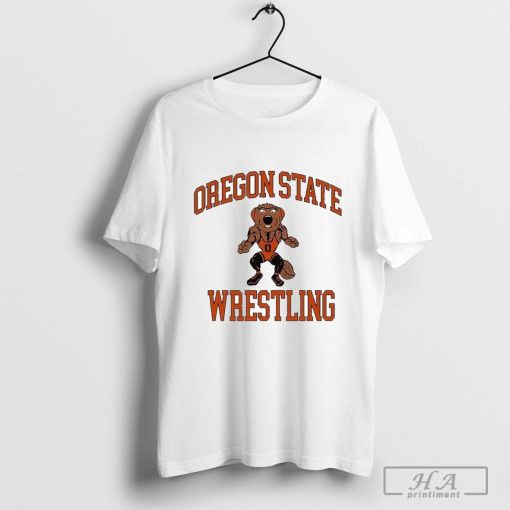 Oregon State Beavers Football Wrestling T-shirt