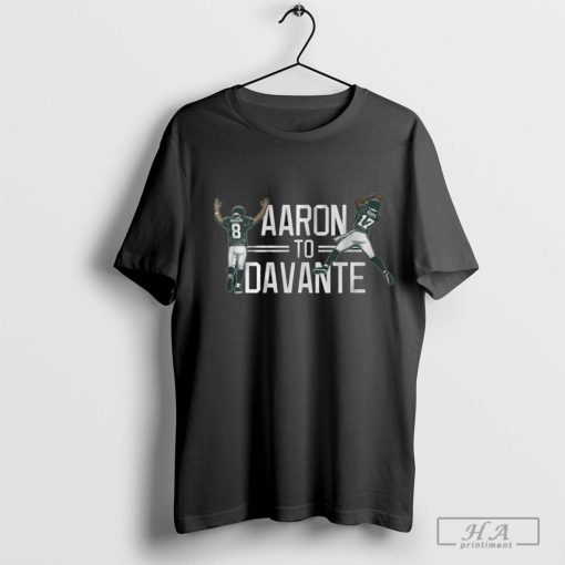 Original New York Jets Aaron Rodgers to Davante Adams T-shirt