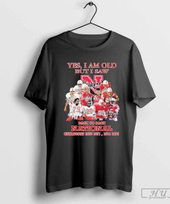 Original Niners 49ers Back To Back National Champions Signatures 2024 Unisex T Shirt