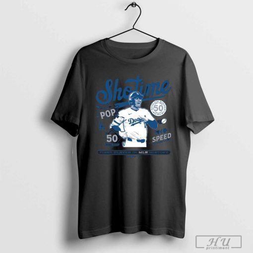 Original Shohei Ohtani Los Angeles Dodgers Fanatics 50 50 Club Exclusive T-shirt