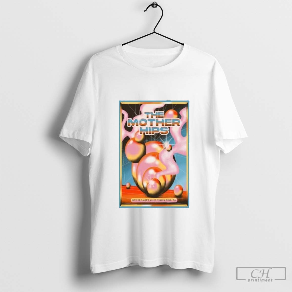 Original The Mother Hips Nov 22 2024 Moes Alley In Santa Cruz Ca Tour T Shirt