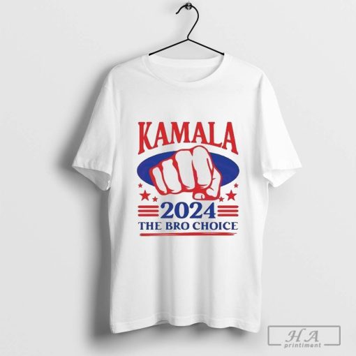 Original Vintage White Dudes For Kamala 2024 The Bro Choice T-shirt