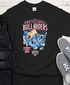 PBR 2024 Teams Championship USA Map Shirt