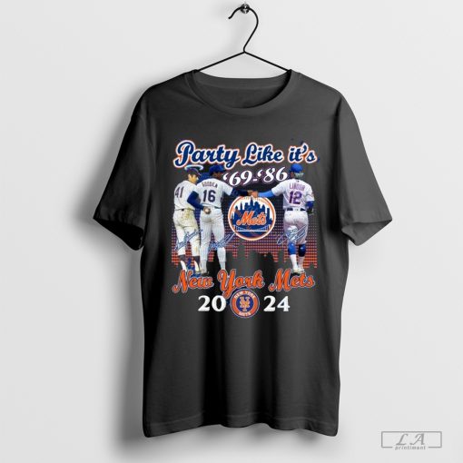 Party Like It's 1986 New York Mets 2024 Shirt