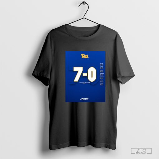 Pittsburgh Panthers 7-0 For The First Time Since 1982 Shirt