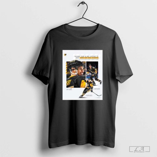 Pittsburgh Penguins NHL Second Team In NHL History To Have Three 500-Goal Scorers Poster t-shirt