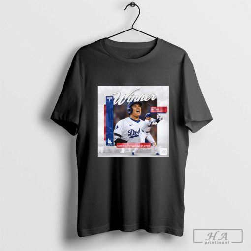 Player Congratulations to Shohei Ohtani on being selected as the 2024 Players Choice Awards NL Outstanding T-shirt