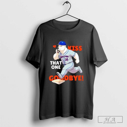 Polar Bear New York Mets kiss that one goodbye T-shirt