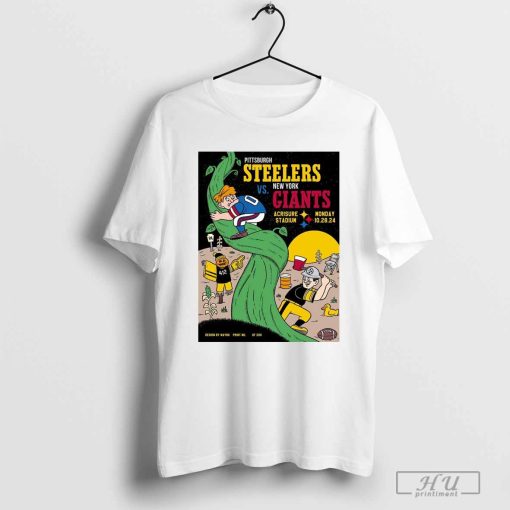 Poster NFL Pittsburgh Steelers Vs New York Giants Gameday Acrisure Stadium 10.28.24 t-shirt