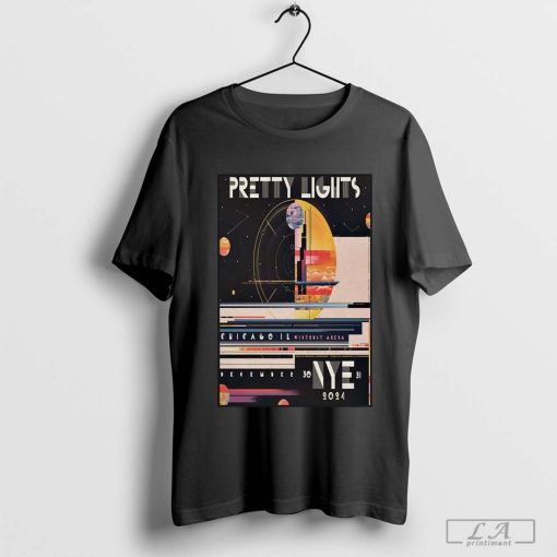 Pretty Lights New Year’s Run On Dec 30-31 2024 At Wintrust Arena in Chicago IL Poster Shirt