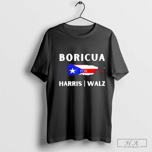 Puerto ricans Harris 2024 boricua for Harris Walz T-shirt