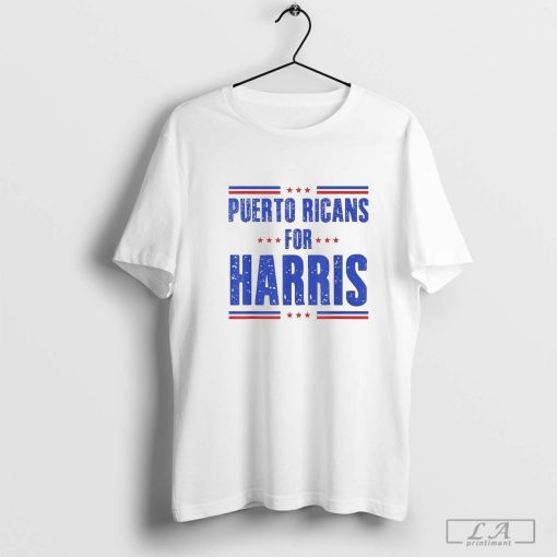 Puerto ricans for Kamala Harris ’24 T-shirt