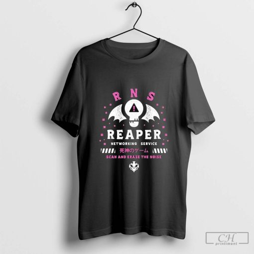 RNS Reaper Networking Service Scan And Erase The Noise Shirt