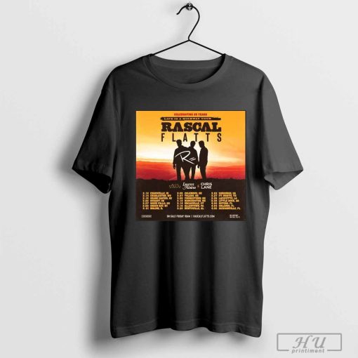 Rascal Flatts Return For Life Is A Highway Tour Shirt