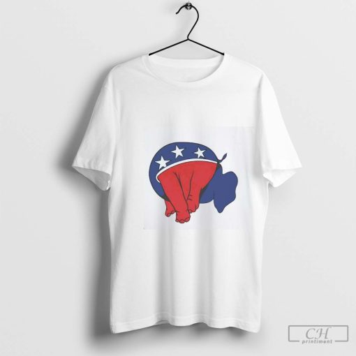 Republican Elephant head up its ass shirt