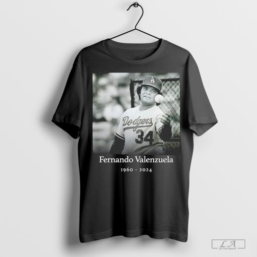 Rip Fernando Valenzuela 1960-2024 shirt