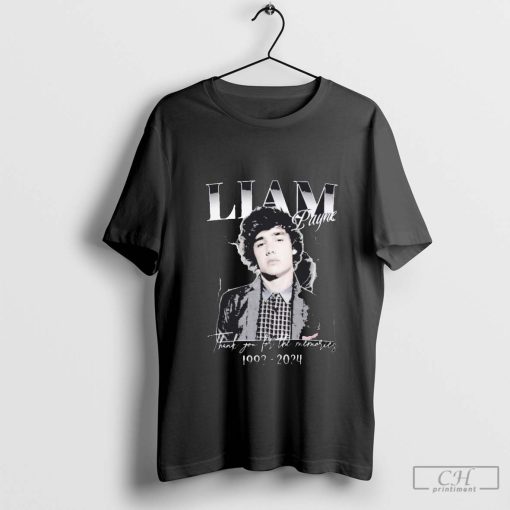 Rip Liam Payne Thank You For Memories 1993-2024 T-shirt