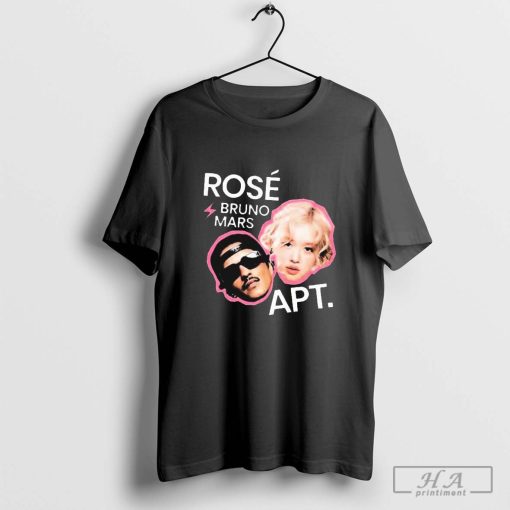 Rosé And Bruno Mars APT Bootleg 2024 T-shirt