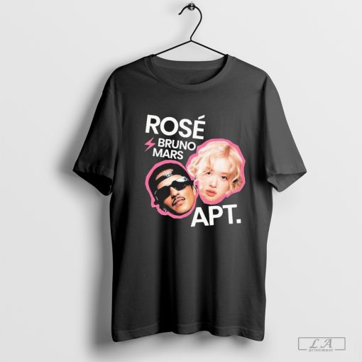 Rosé And Bruno Mars APT Bootleg 2024 t-shirt