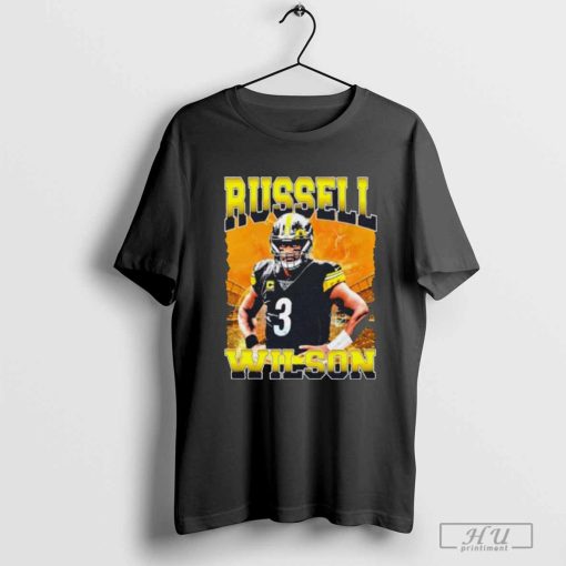 Russell Wilson 03 Pittsburgh Steelers football graphic shirt