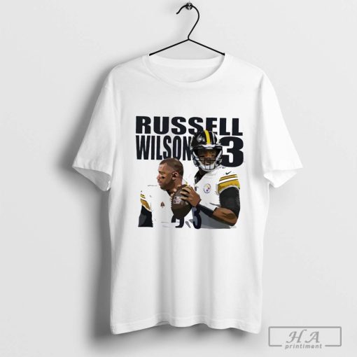 Russell Wilson 3 Pittsburgh Steelers Football Player Team Shirt