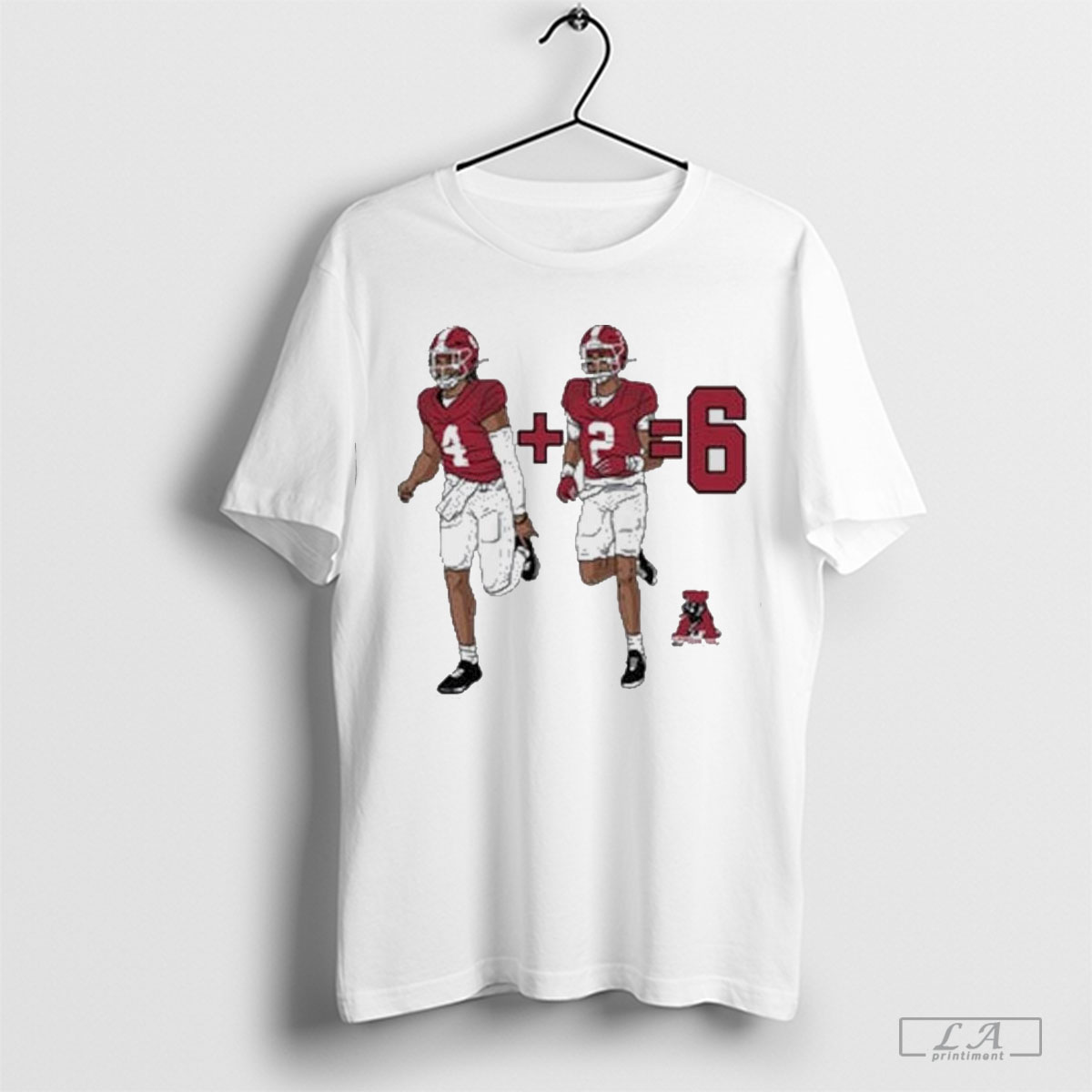 Ryan Williams And Jalen Milroe 42 Caricature T Shirt