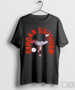 Samoan Southpaw Sean Manaea New York Mets Starting Pitcher Shirt