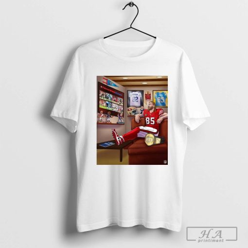 San Francisco 49ers Happy National Tight Ends Day Oct 27 2024 NFL George Kittle T-shirt