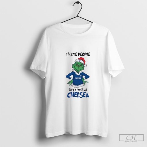 Santa Grinch I hate people but I love my Chealsea 2024 shirt