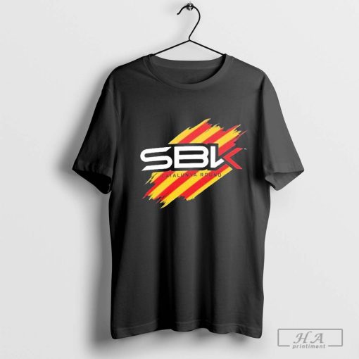 Sbk Catalunya Round Flag T-Shirt