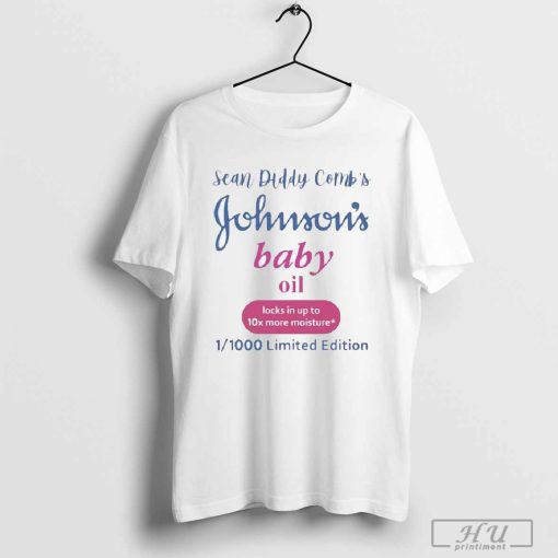 Sean Diddy Comb’s Johnson’s Baby Oil Locks In Up To 10x More Moisture T-Shirts