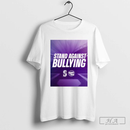 Seattle Mariners MLB Stand Against Bullying Baseball Spirit Day T-shirt