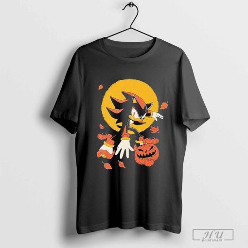 Shadow The Hedgehog Pumpkin Halloween Shirt