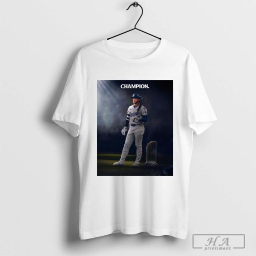 Shohei Ohtani Champion MLB 2024 World Series Los Angeles Dodgers T-shirt