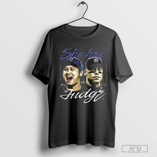 Shohei vs. Judge Heavyweight Showdown Signatures 2024 T-shirt