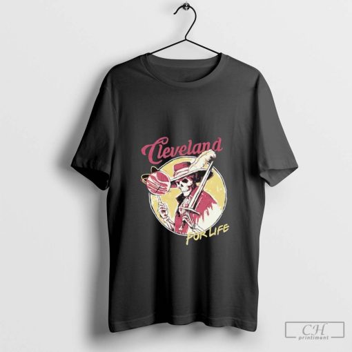 Skeleton Cleveland Cavaliers basketball for life vintage shirt