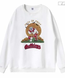 Snoopy And Charlie Brown Fresno State Bulldogs Trick Or Treat Halloween shirt