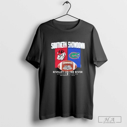 Southern Showdown Rivalry On The River Georgia Bulldogs vs. Florida Gators 2024 Shirt