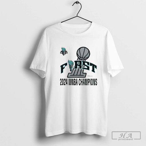 Stadium Essentials Mint New York Liberty First-Time WNBA Finals Champions Shirt