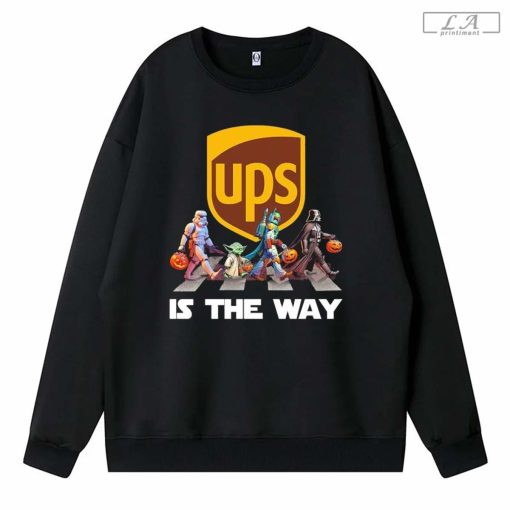 Star Wars Characters Abbey Road UPS Is The Way Halloween 2024 shirt