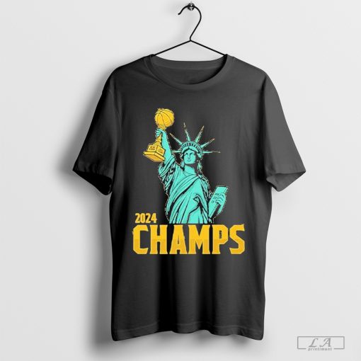 Statue Of Liberty New York Liberty 2024 Champs Shirt